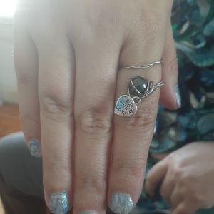 Handmade wire wrap ring